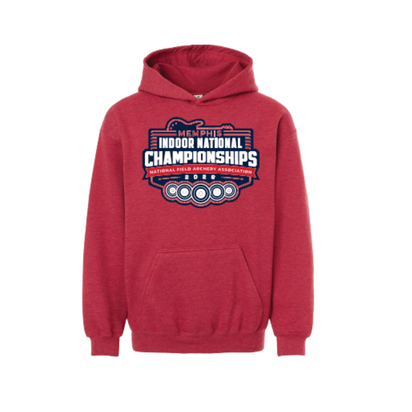 Red 2026 ID Nationals Hoodie (Youth & Adult Sizes)
