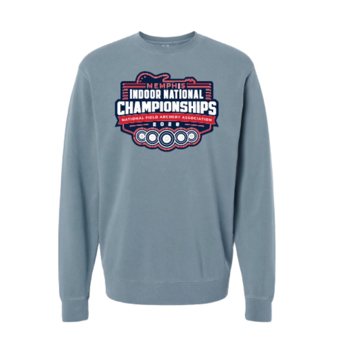 Blue 2026 ID Nationals Crewneck