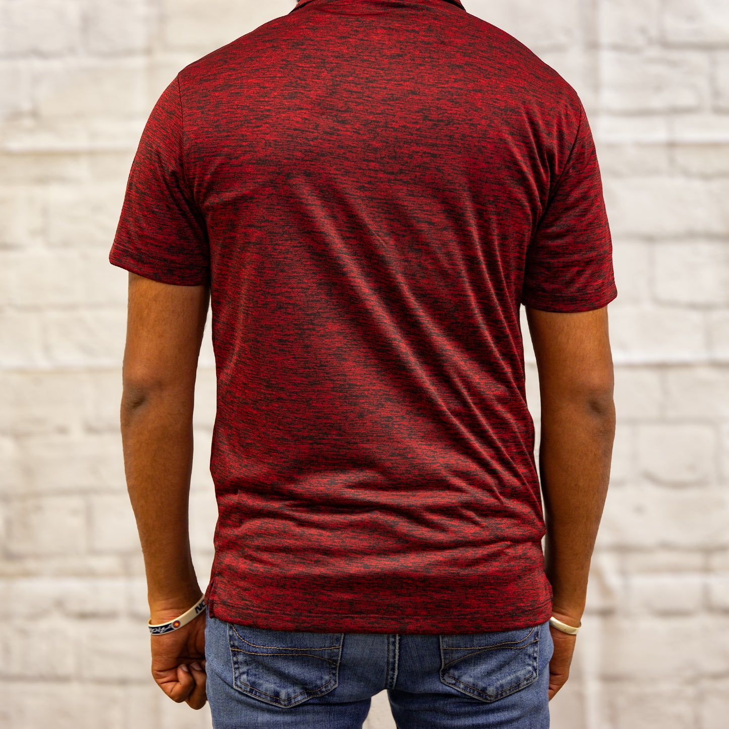 Adult Electric Heather Polo