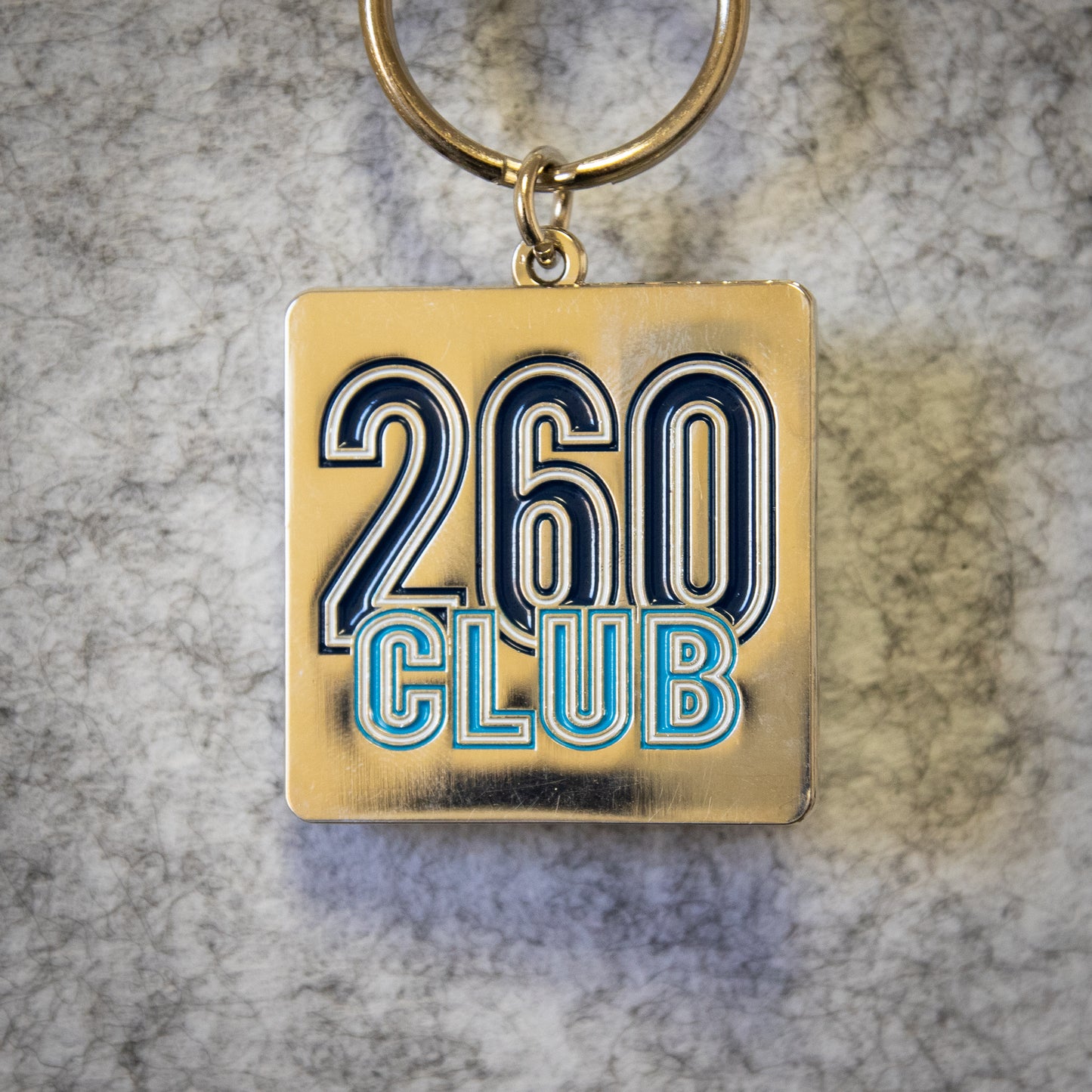 NFAA Indoor 5-Spot Round Keychain