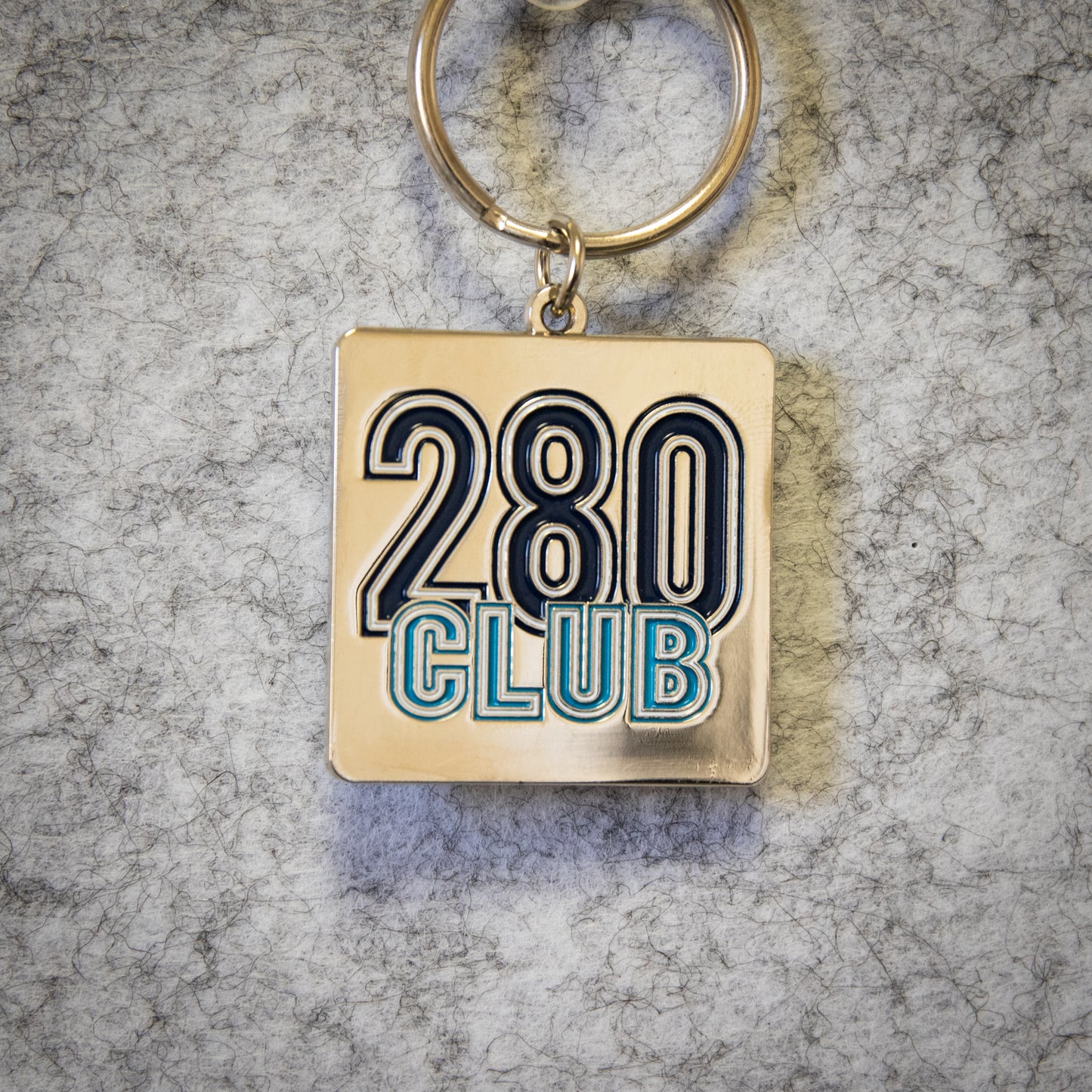 NFAA Indoor 5-Spot Round Keychain