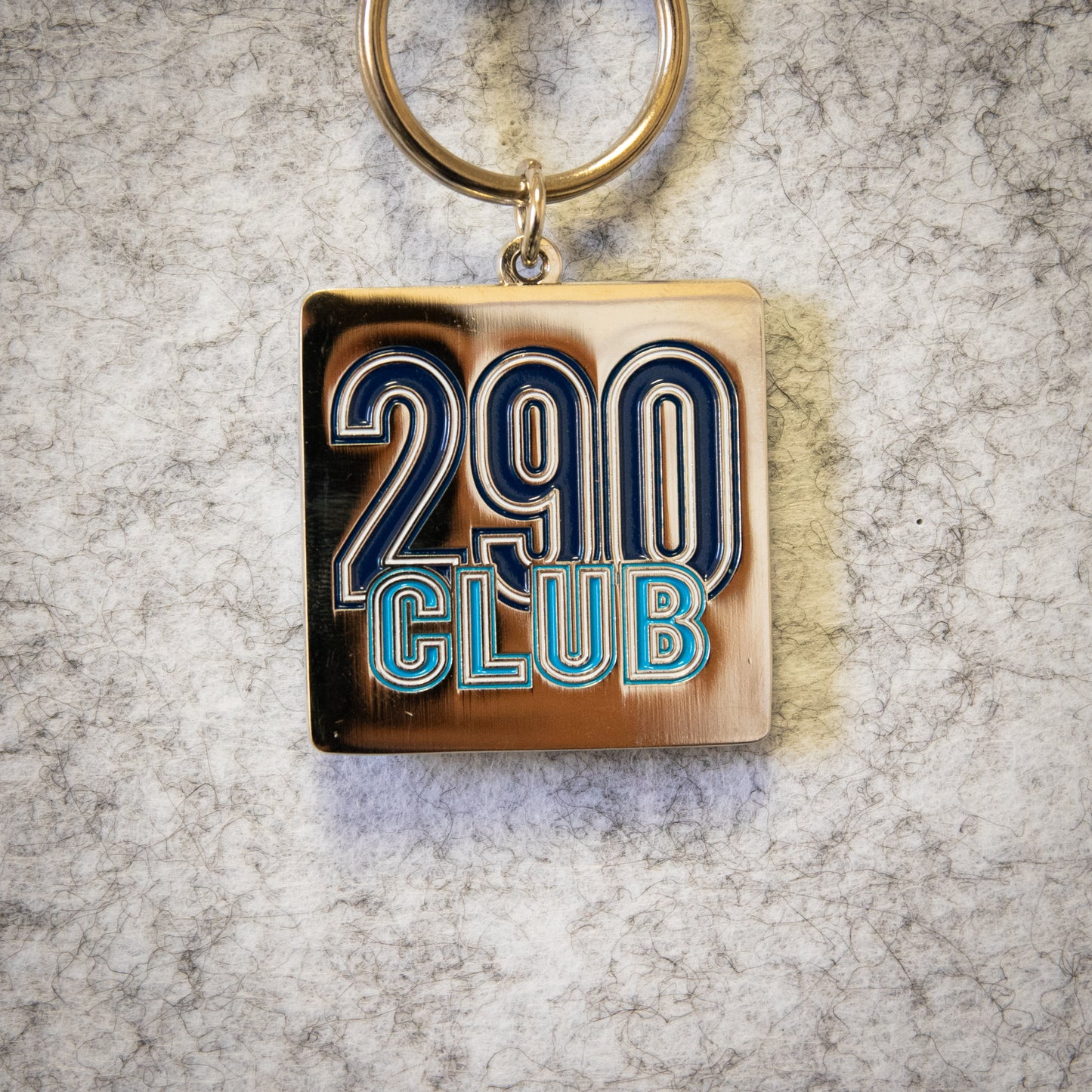NFAA Indoor 5-Spot Round Keychain