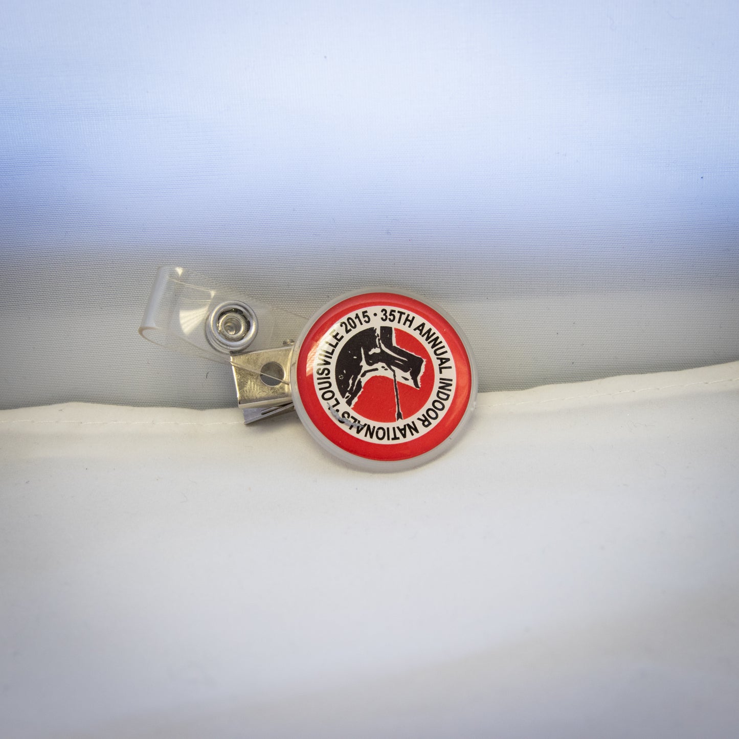 2015 Indoor Nationals Badge Holder