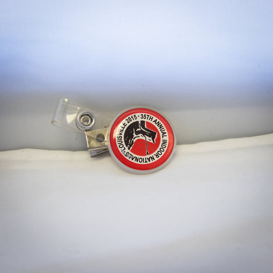 2015 Indoor Nationals Badge Holder
