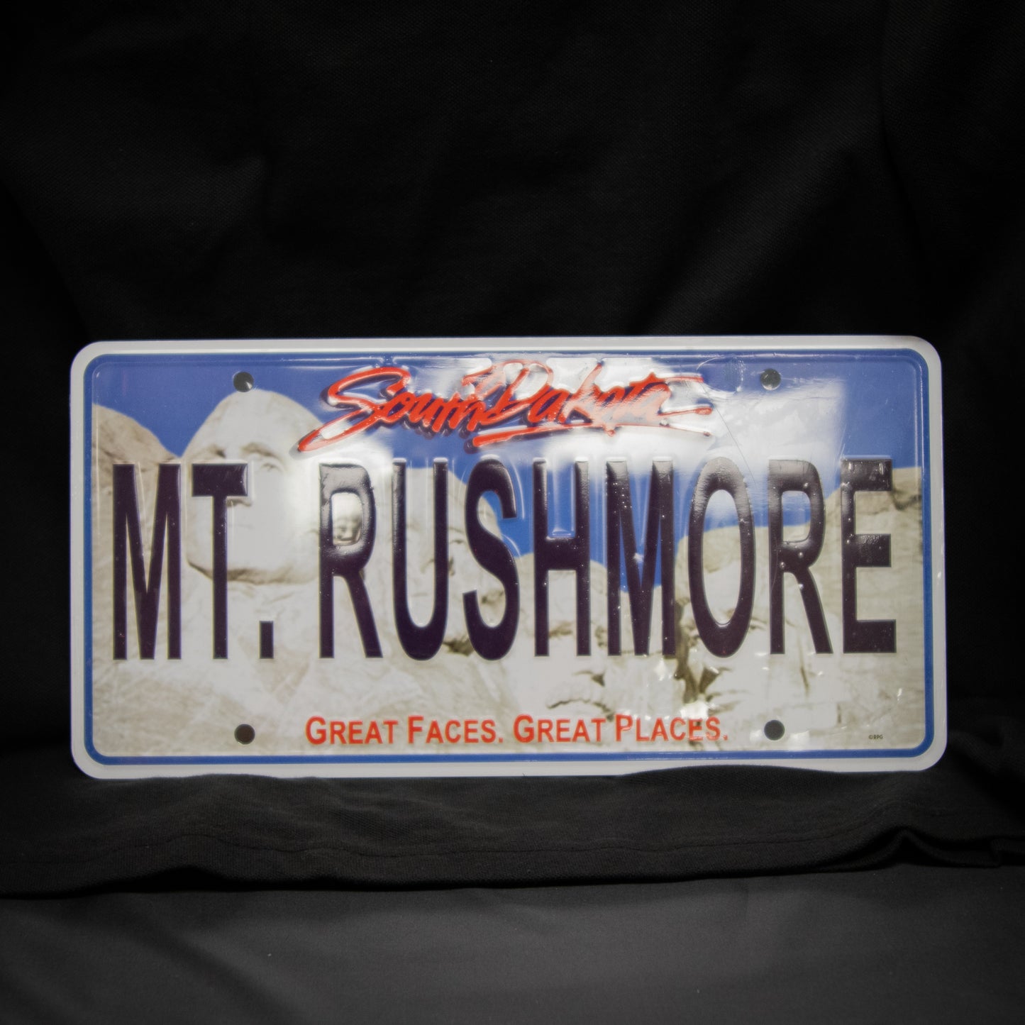 Mt Rushmore License Plate
