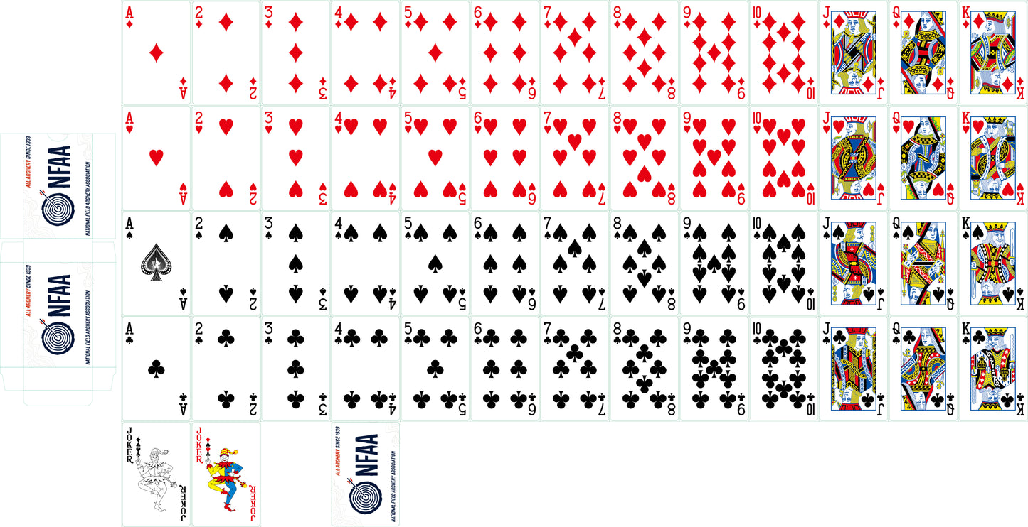 NFAA Playing Cards