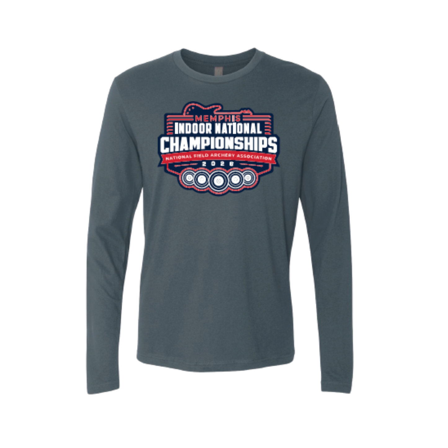 Grey 2026 ID Nationals Longsleeve T-Shirt