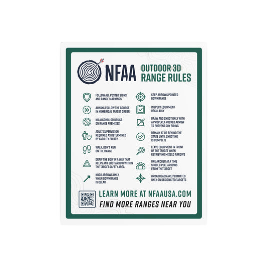 3D Range Rules Sign