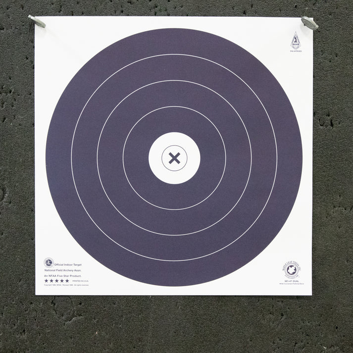 Indoor 5 Spot/Dual Spot Target – NFAA