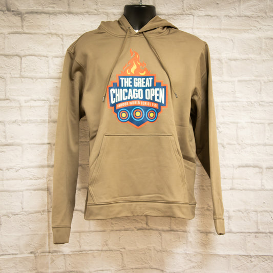 2025 Chicago Indoor Coyote Brown Hoodie