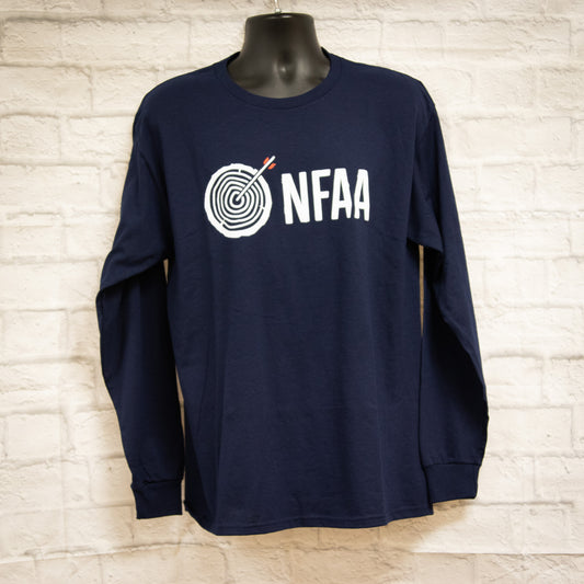 Navy NFAA Long Sleeve Tee