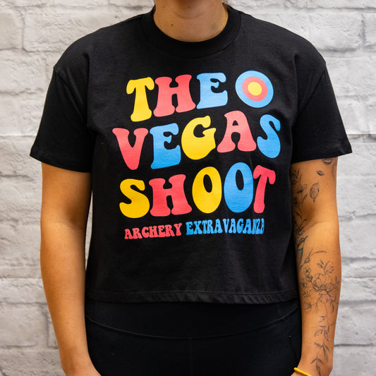 Groovy Vegas Cropped Tee