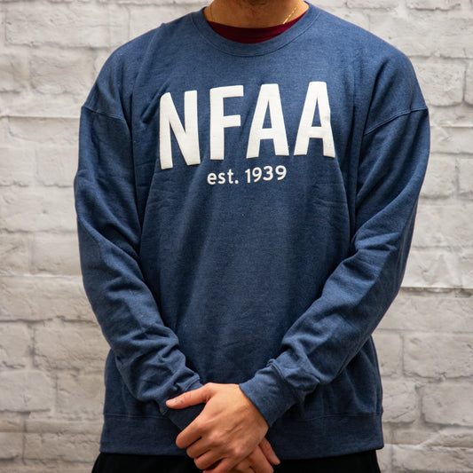 NFAA Puff Print Crewneck