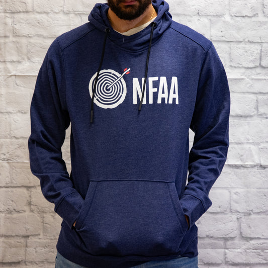 Adult NFAA Logo Navy Hoodie