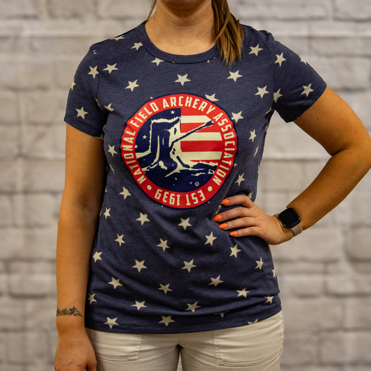 Ladies Stars and Stripes T-shirt