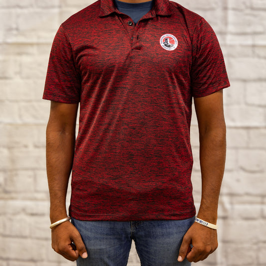 Adult Electric Heather Polo