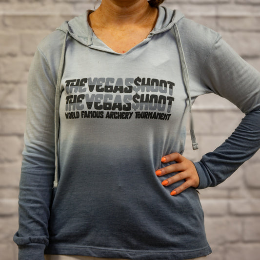 Ladies Vegas 2 Tone Ombre Hoodie