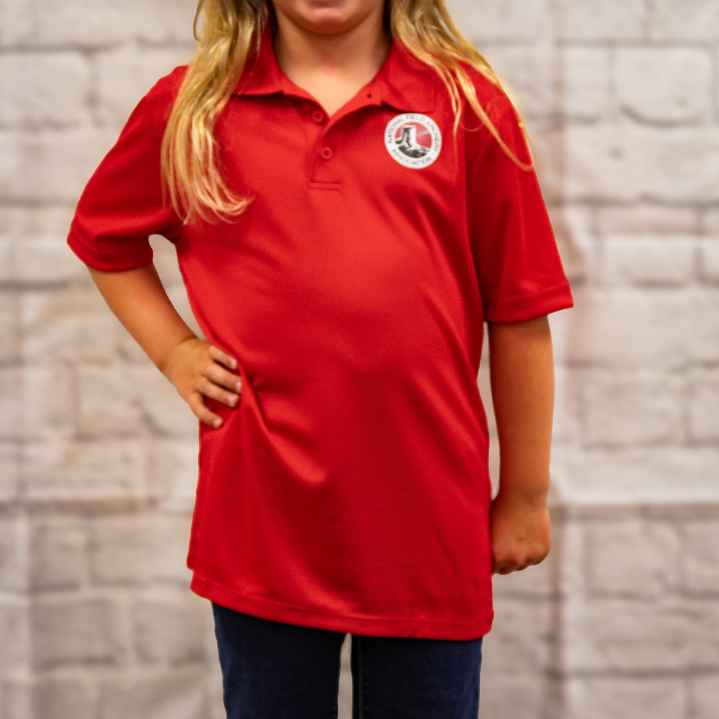 Youth Red Polo