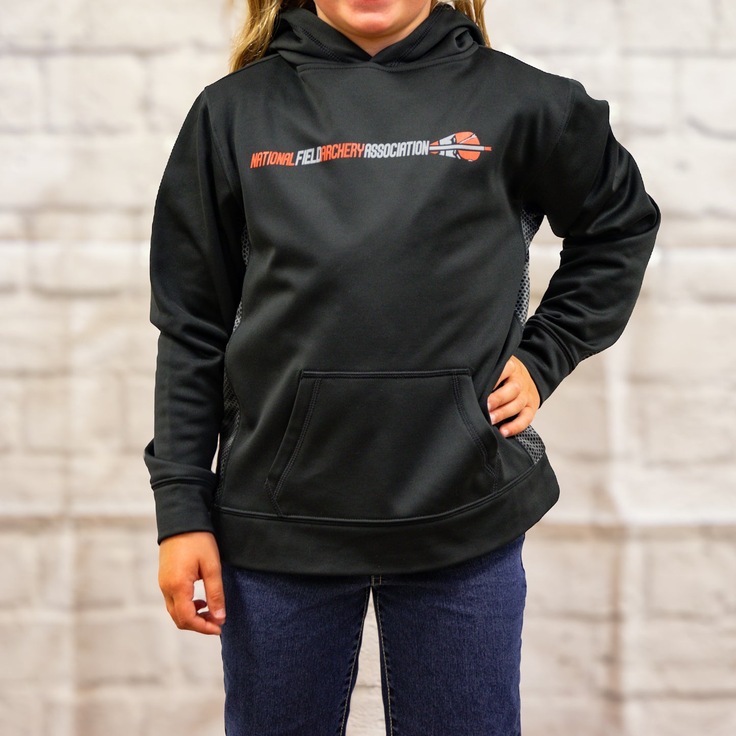 Youth Pocket Quiver Performance Hoodie