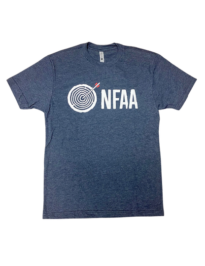 Adult NFAA Logo Navy T-Shirt