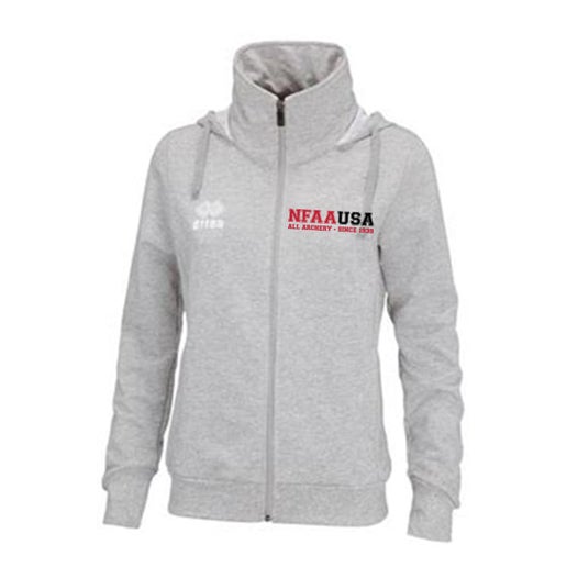 Errea Grace Ladies USA All Archery Full Zip Hoodie