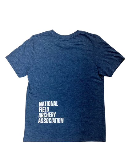 Youth NFAA Logo Navy T-shirt