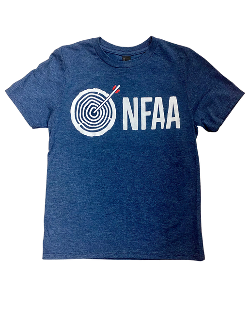 Youth NFAA Logo Navy T-shirt