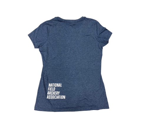 Ladies NFAA Logo Navy T-shirt