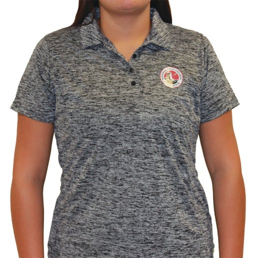 Ladies Electric Heather Polo