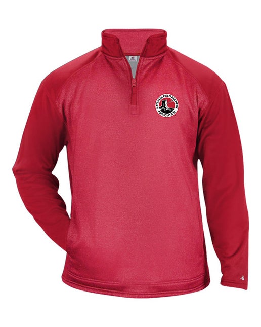 Adult Red Quarter Zip