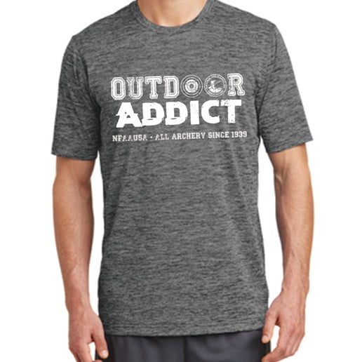 Adult Outdoor Addict Performance T-Shirt