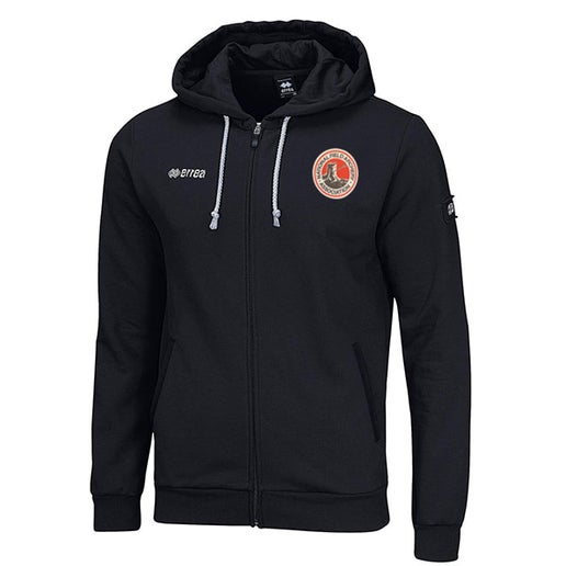 Errea Wire Adult Stump Logo Full Zip Hoodie