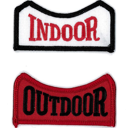 Indoor/Outdoor League Header Patch