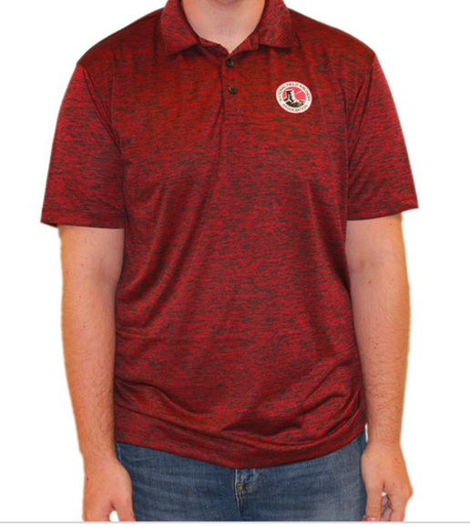 Adult Electric Heather Polo