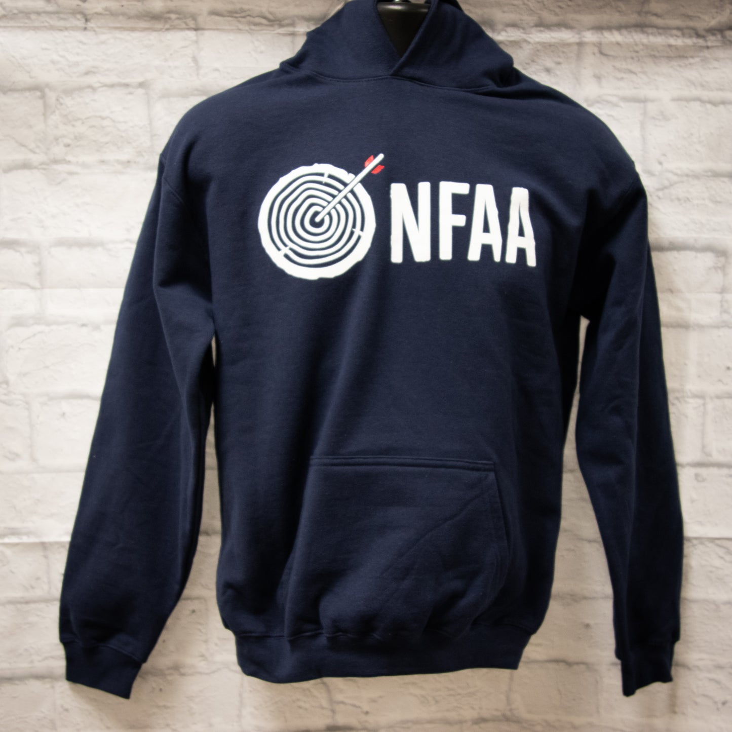 Youth NFAA logo Navy Hoodie